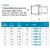 Novaservis, Topenářské šroubení 3/4", FT209/20