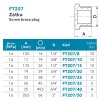 Novaservis, Zátka - šestihran 6/4", FT207/40