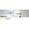 Toolight, Moderné LED stropné svietidlo + diaľkové ovládanie APP7798-cp, chróm, OSW-05503