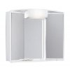 Aqualine, ANGY galérka 59x50x15cm, 1x12W, biela plast, 541202