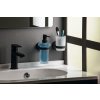 Sapho, X-ROUND E sklenená polička 300x130mm, chróm, XR601
