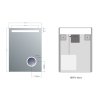Sapho, ASTRO LED podsvietené zrkadlo 600x800mm, kozmetické zrkadielko, MIRL2