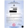 Certifikát o nezávadnosti 1.4301