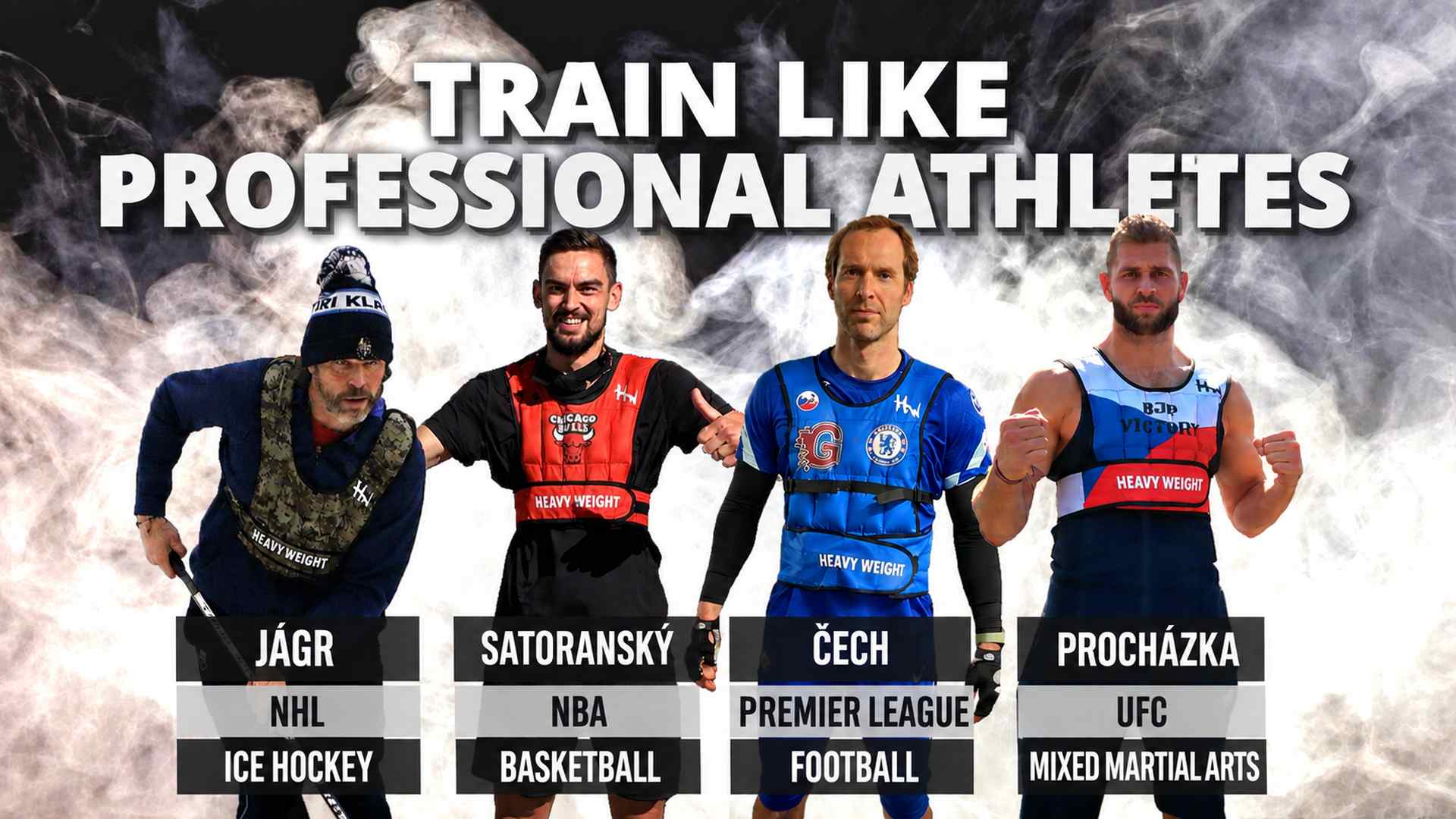 S HEAVY WEIGHT TRÉNUJÍ NEJLEPŠÍ SPORTOVCIÍ