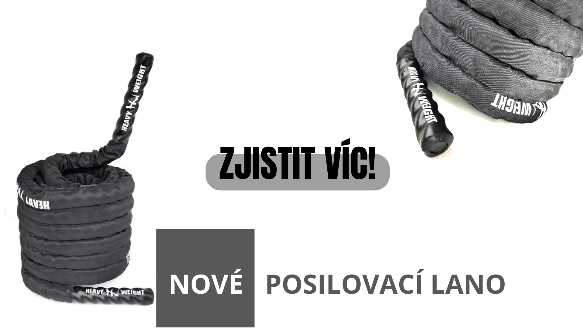 Nové posilovací lano Heavy Weight