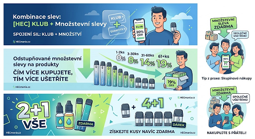 Jak na maximální slevy na wwww.hecmania.cz