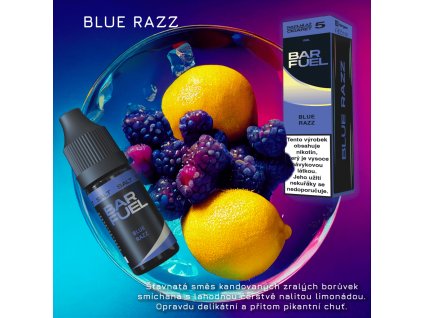 1515 279 bar fuel e liquid prichut blue razz nikotin 10 mg