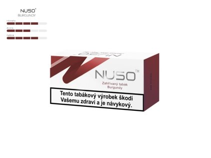 NUSO BURGUNDLY KARTON INTENZITY