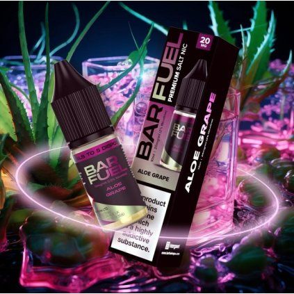 (U) BAR FUEL - e-liquid 10 mg Aloe Grape