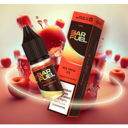 (Q)BAR FUEL - e-liquid 20 mg Red Apple Ice