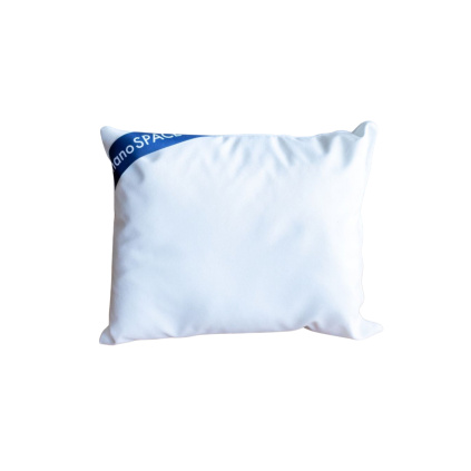 Cestovní mini polštářek pro alergiky nanoSPACE bílý