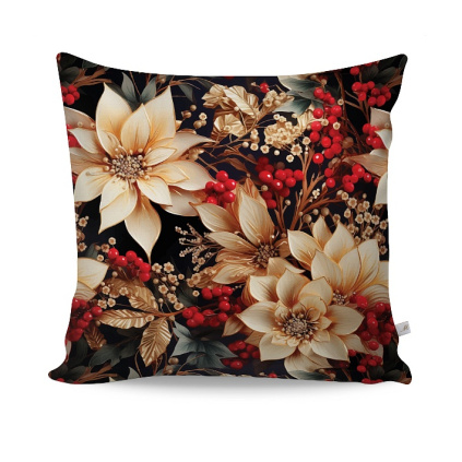 Matějovský dekorační povlak Camellia Luxusní satén 50 x 50 cm 1