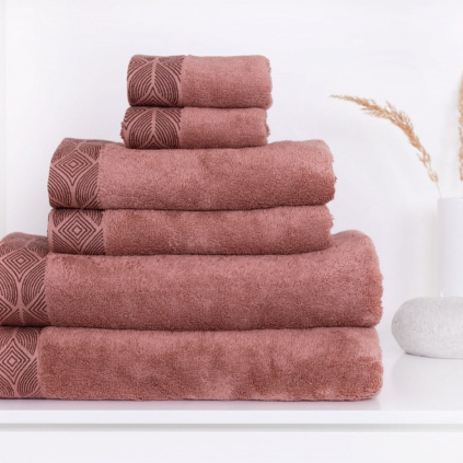 Matějovský ručník Beech Rose Pink modal bavlna 10