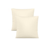 Sada 2 ks - 30x40cm dekorativních protiroztočových polštářů nanoSPACE Nanobavlna®  – režná biobavlna, 300g (Barva Režná biobavlna)