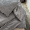 lněné povlečení šedé 1