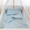 povlečení pro miminko světle modré 1