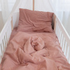 povlečení pro miminko starorůžové 1