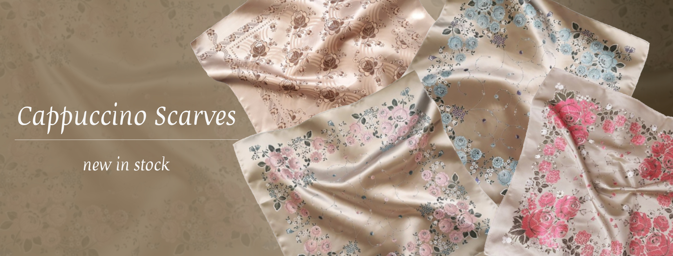 Cappuccino scarves