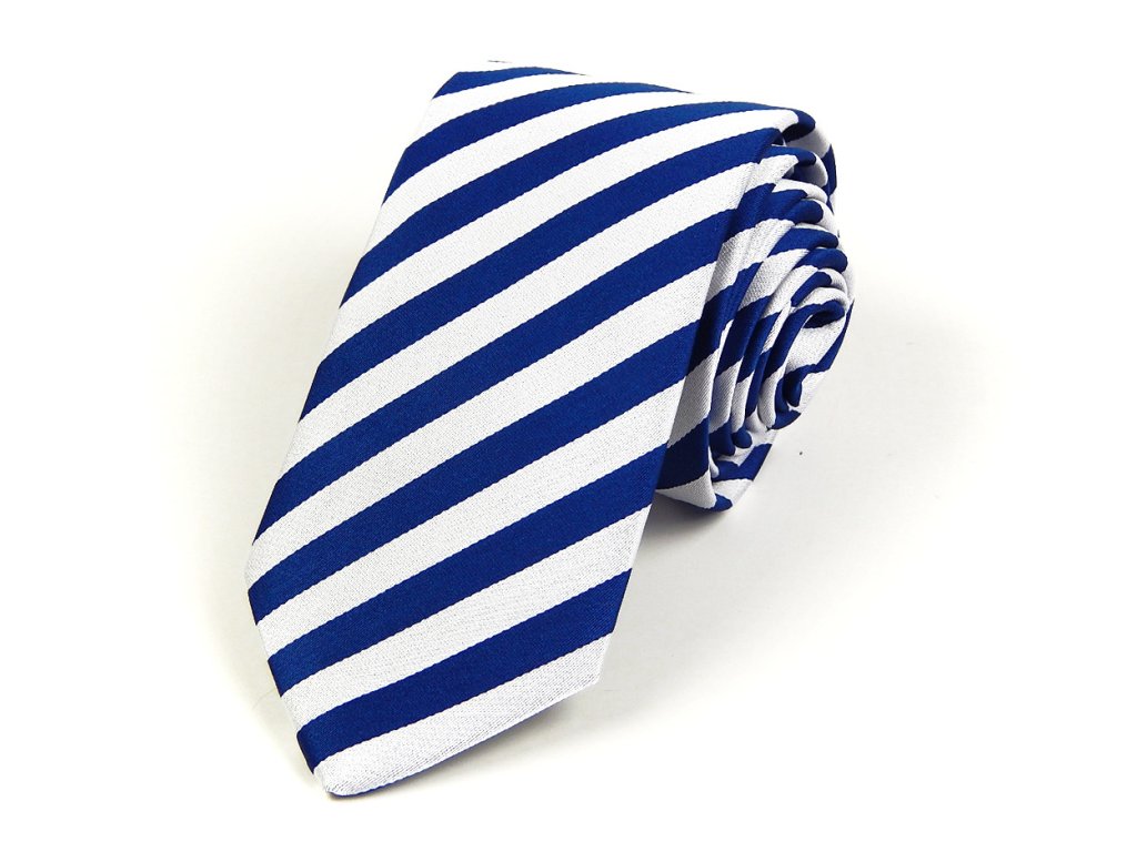 51402188 kravata bikolora finsko modra bila