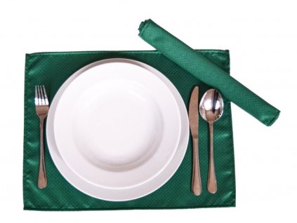 Tablecloth Odaska place setting 30x40 set 2 pcs GLOW green