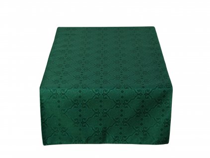 Tablecloth Odaska 40x140 GOTHIC emerald