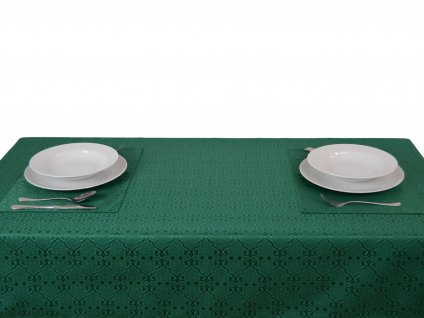 Tablecloth Odaska GOTHIC emerald