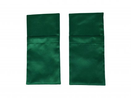 Cutlery pocket Odaska set 2pcs SMOOTH emerald