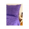 Bedding set CO damask Onetas 70x90+140x200 CIRCLE purple