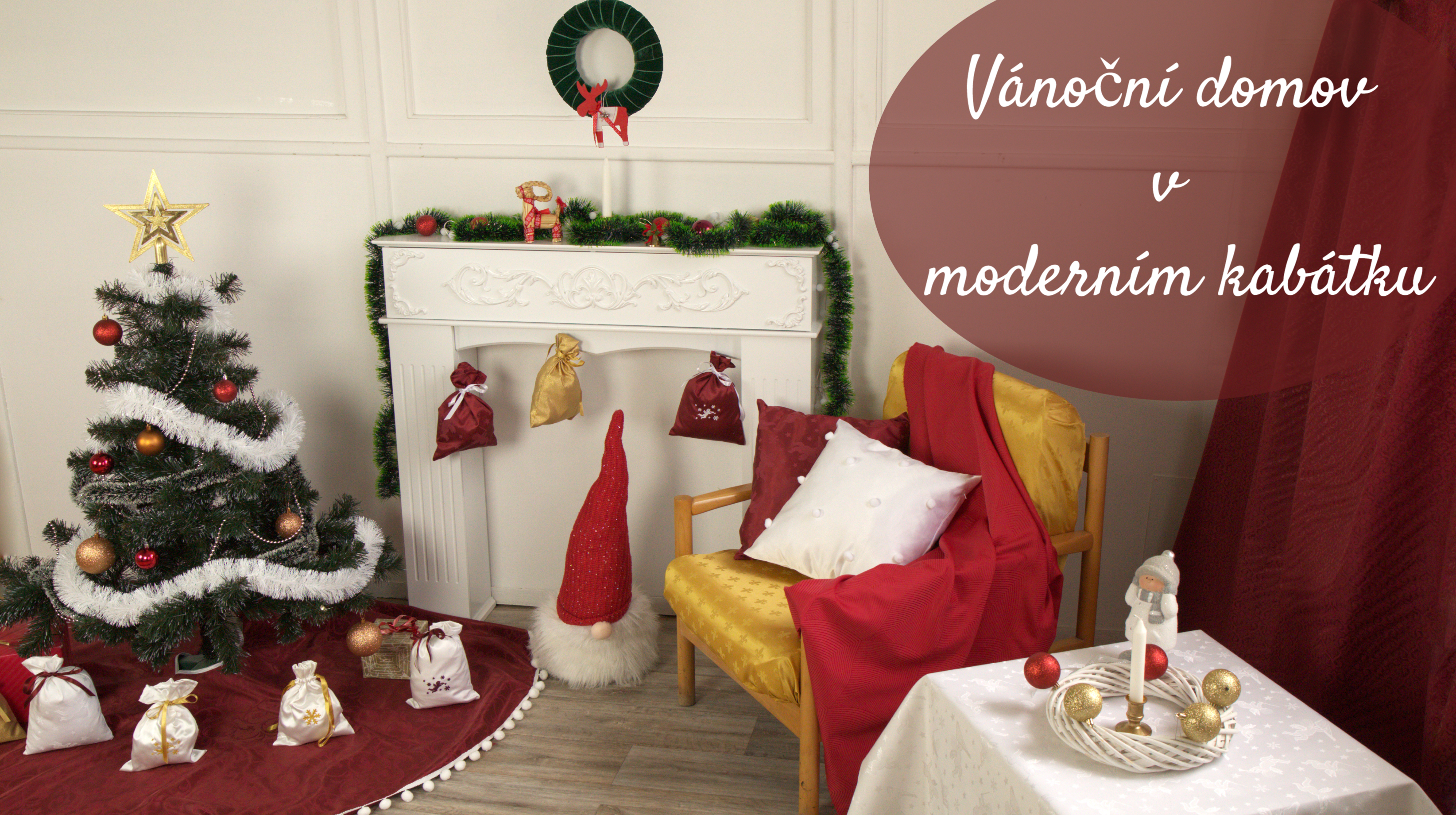 Vánoční domov v moderním kabátku