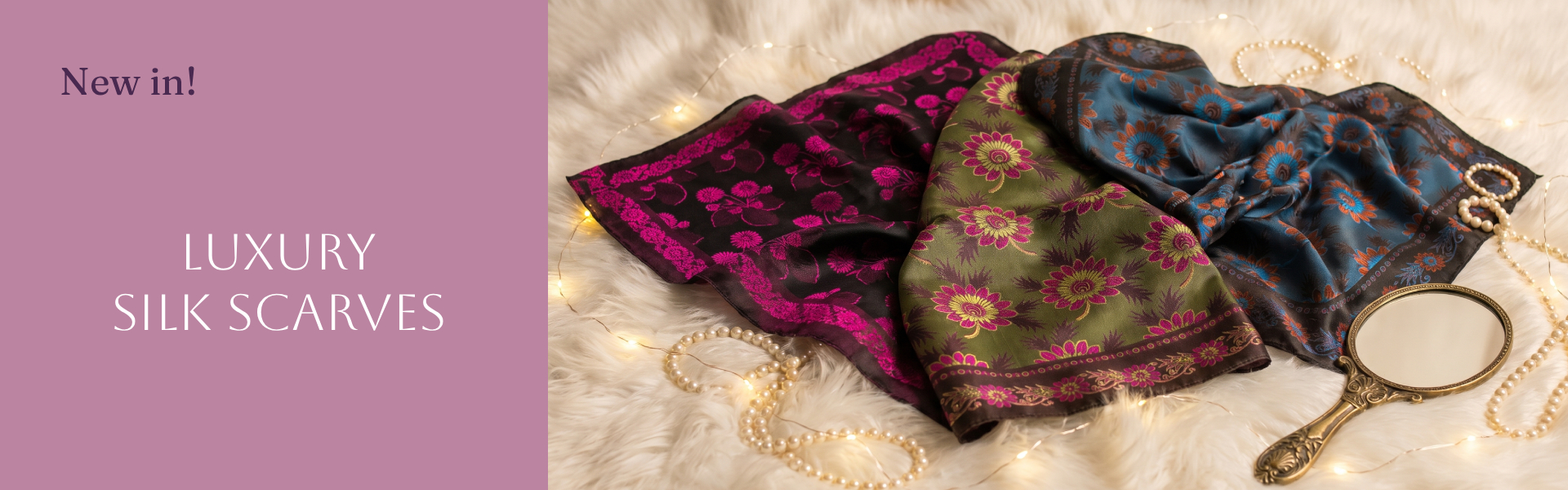 Silk scarves