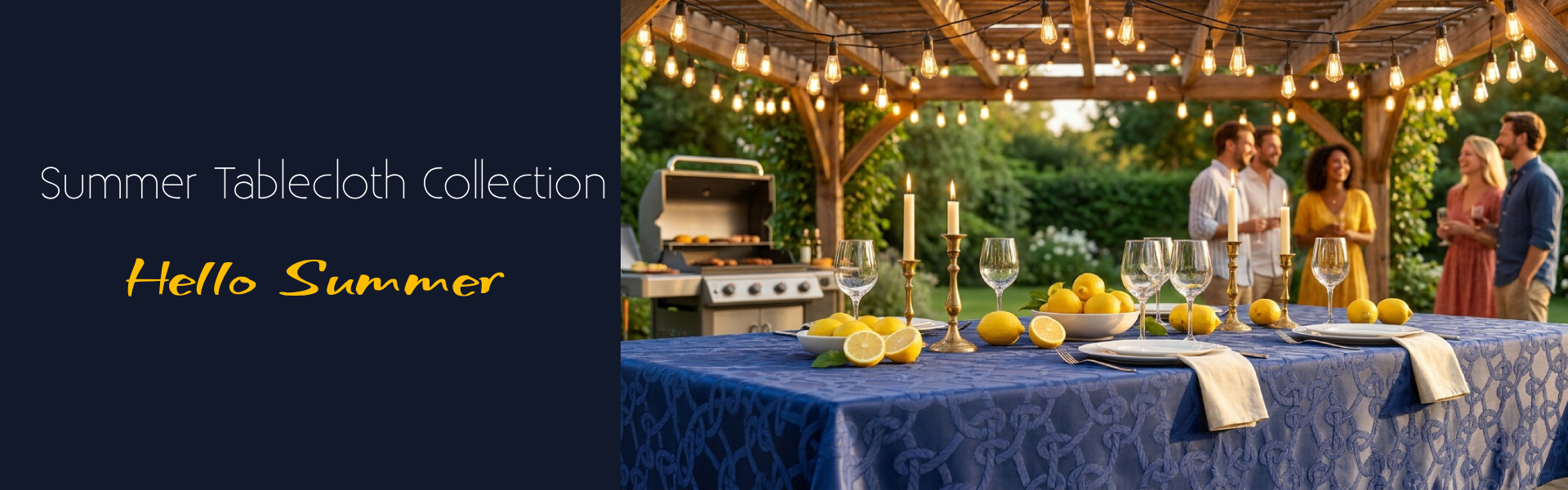 Tablecloths Hello Summer