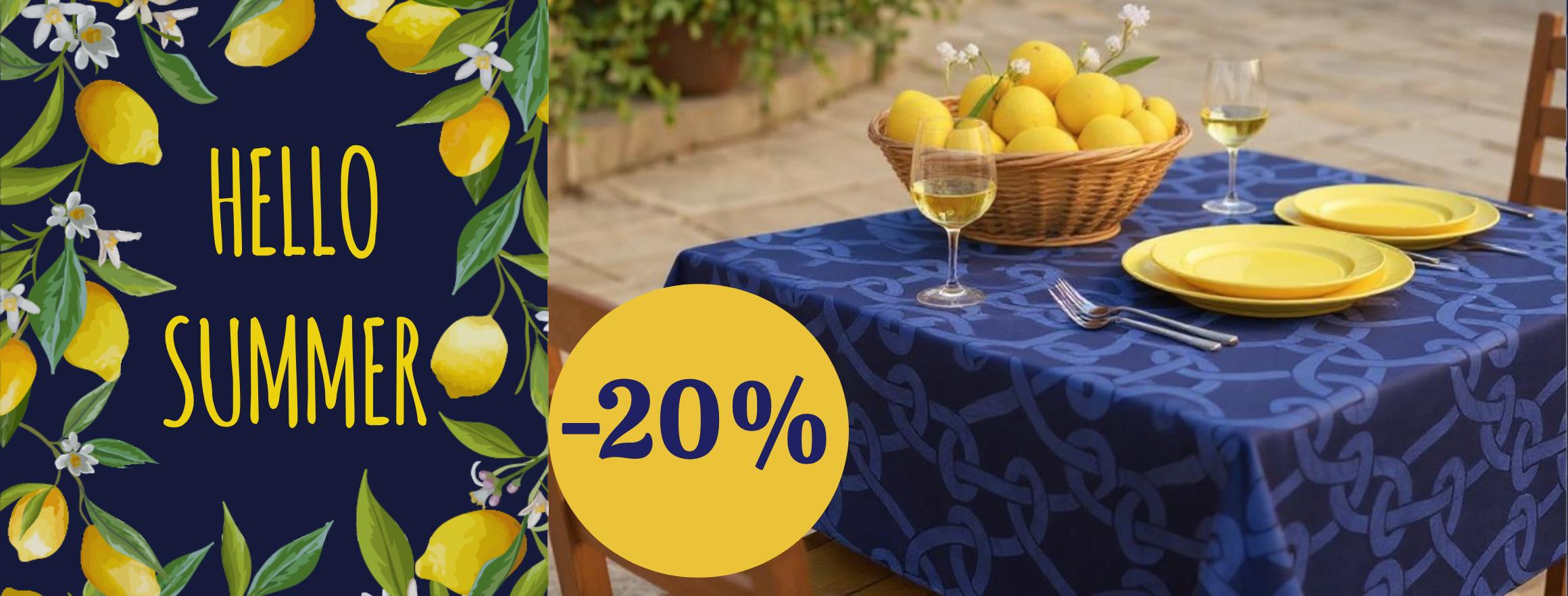 ubrusy 20% sleva