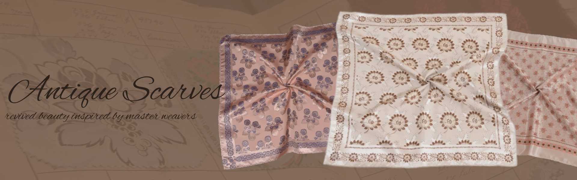 Antique scarfs