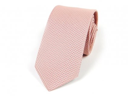 51402022 kravata ctverecek ruzova pudrova (1)