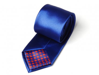 51402095 kravata sate lavabl srdicka modra