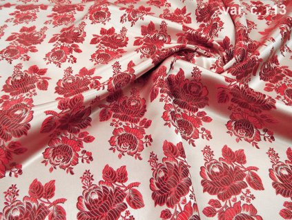 15404 2 r 6437 r13 ondran krojovy brokat cervena 3
