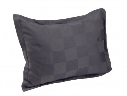 Pillow case with border Onest 30x40 CHESSBOARD dark gray
