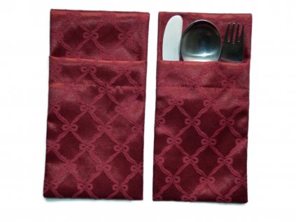 Cutlery pocket Odaska set 2pcs OWS maroon