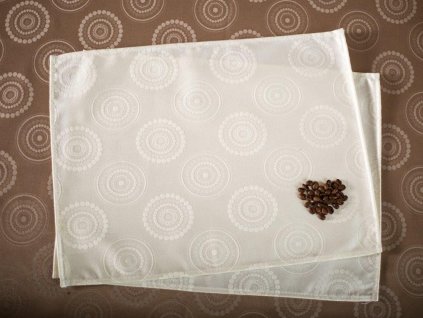 27600882 Odaska prostírání 40x30 terče přírodní a (2)