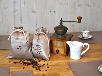 Odaska gift bag with COFFEE embroidery, coffee
