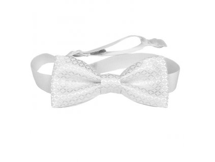Bow tie PESh 710 children's jacquard white KRB
