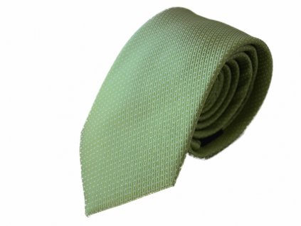 Kravata ČH 7 cm mix zelená