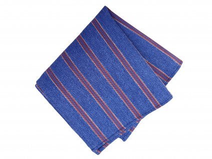 Handkerchief ČH/ln 409 stripe blue/red KRB