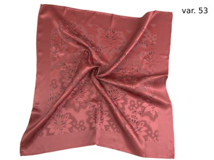 Šátek Ondrin VSh 76x76 JIŘINA vínová