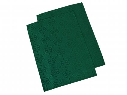 Tablecloth Odaska place setting 30x40 set 2 pcs GOTHIC emerald