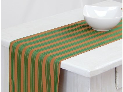 Tablecloth Odaska runner 50x135 stripes rusty