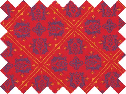 969 16 m0000130 luxusni brokat 160 50749 poupata cervena r6283 35 cervena osnova zlata modra 3 (1)