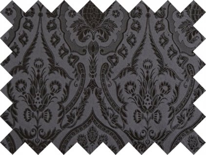 Brocade sample 5x10cm 50749 PINEAPPLE black | 49