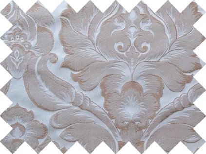 Brocade sample 5x10cm 50749 BUD Ecru | R27