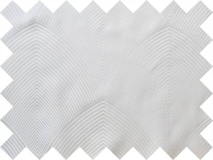 VZOR BROKÁTU 5x10cm 51308 LOMENÝ OBLOUK ecru
